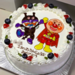 アンパンマンのキャラクターケーキ